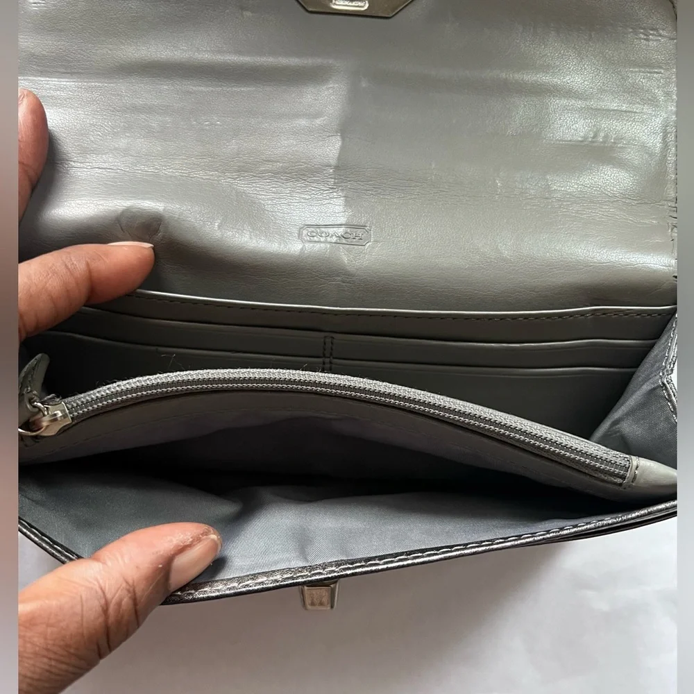 Coach Faux Python Wallet - Picture 4 of 4